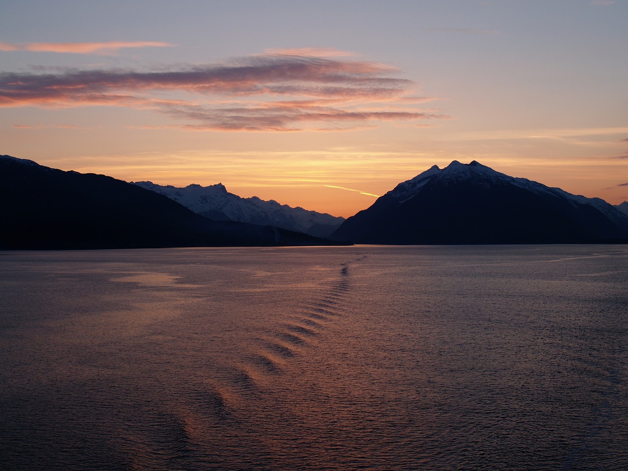 glacier bay, sunset, alaska, glacier, national, park, ocean, water, dusk, twilight, landscape, romance, sea, sunlight, evening, nature, outdoors, mountains, alaska, alaska, alaska, alaska, alaska
